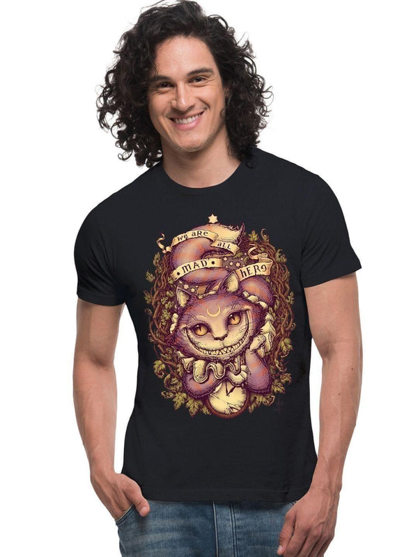Cheshire Cat Tshirt - THREADCURRY