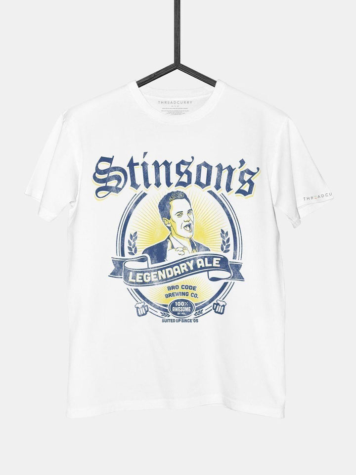 Stinsons Ale Tshirt - THREADCURRY