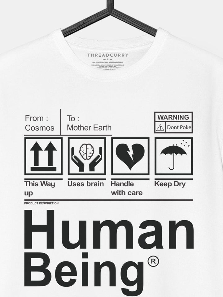 Human Being Tshirt - THREADCURRY