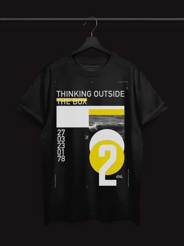 Thinking Outside The Box Tshirt - THREADCURRY