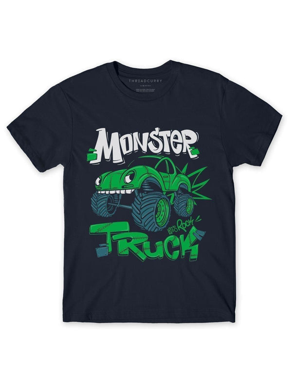 Rocking Monster Truck Tshirt - THREADCURRY