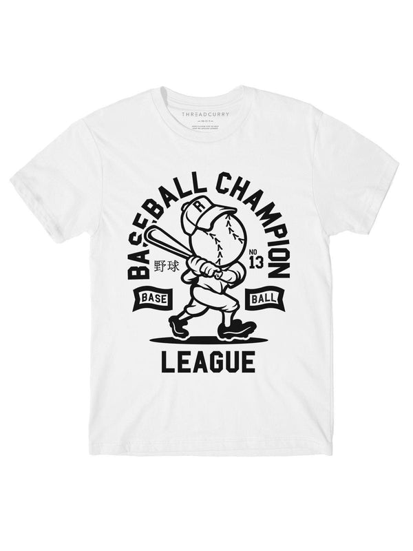 Baseball Champion Tshirt - THREADCURRY