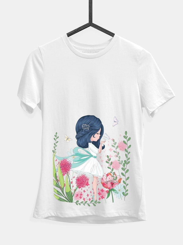 Flowery Dream Tshirt - THREADCURRY