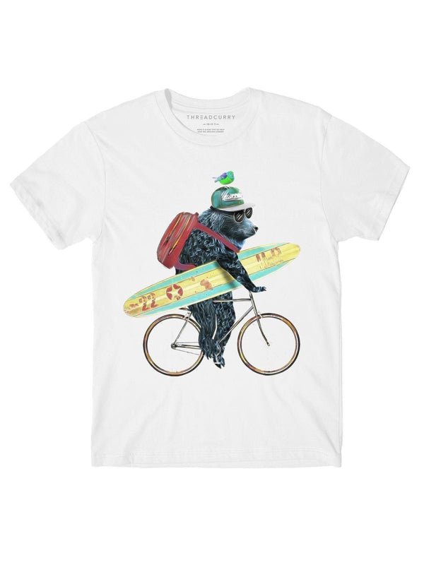 Surfer Dude Tshirt - THREADCURRY