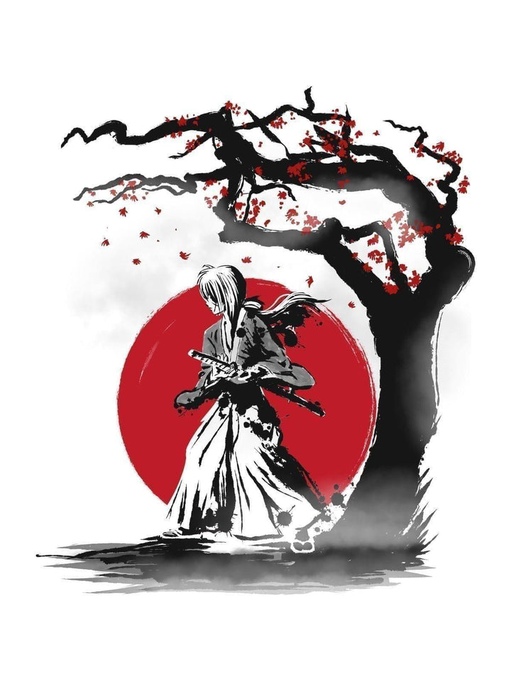 Wandering Samurai Tshirt - THREADCURRY