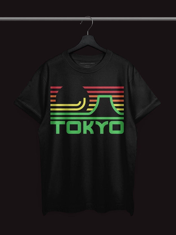 Tokyo Sunset Tshirt - THREADCURRY