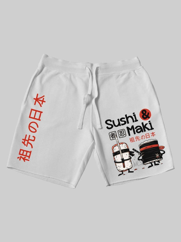 Sushi & Maki Shorts - THREADCURRY