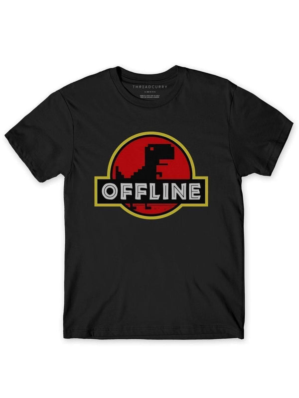 Offline Jurrasic Tshirt - THREADCURRY