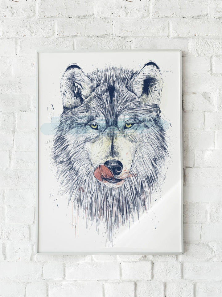 Hungry Wolf Blue - THREADCURRY