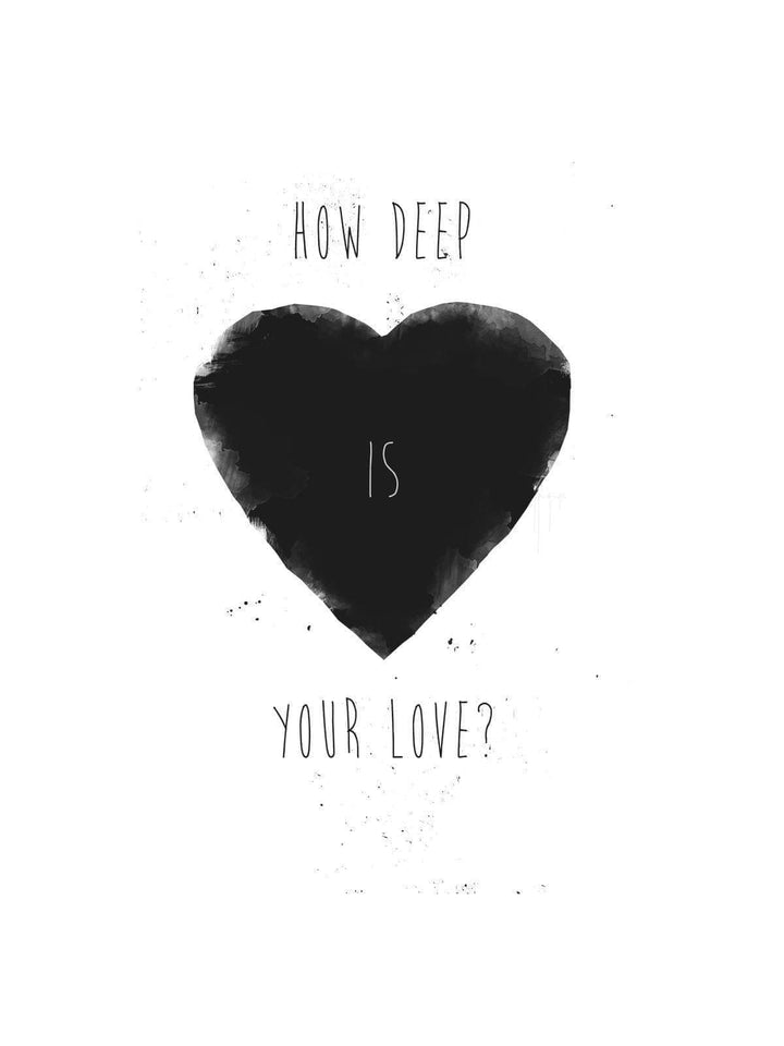 How Deep is Your Love? Tshirt - THREADCURRY