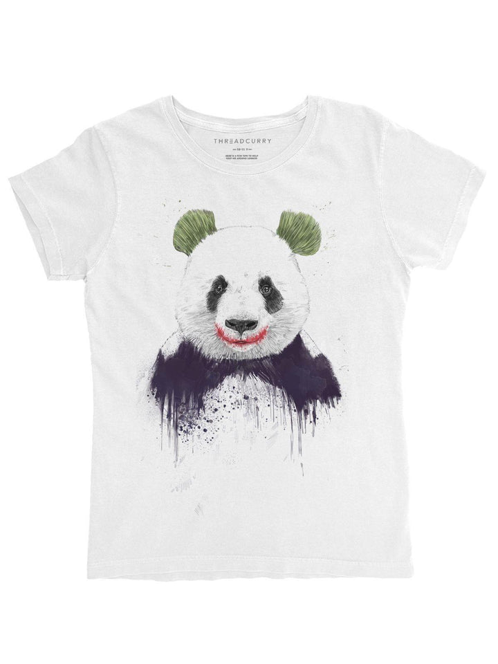 Why so panda? Tshirt - THREADCURRY