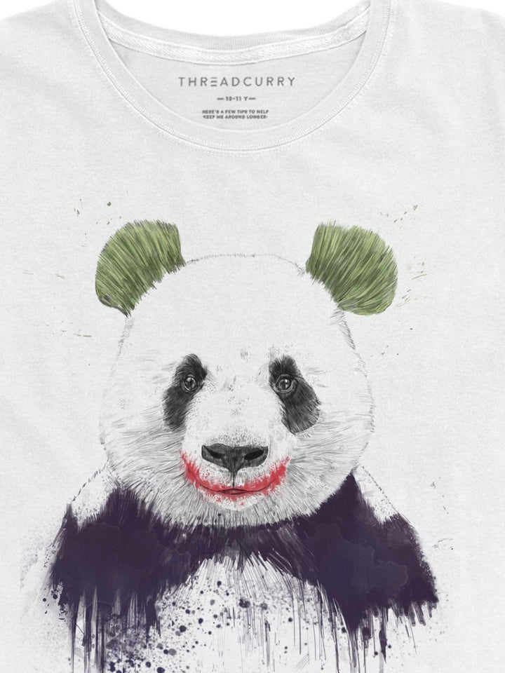 Why so panda? Tshirt - THREADCURRY