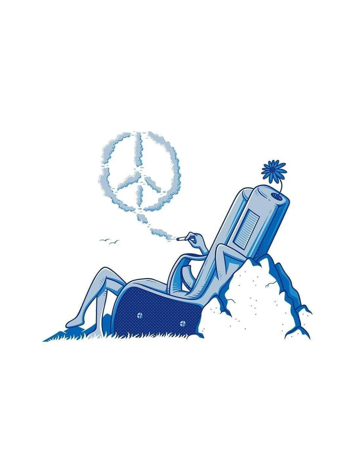 Smoke to Peace Tshirt - THREADCURRY