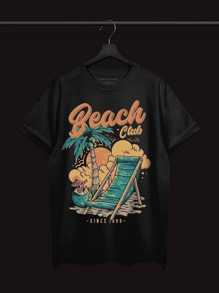 Beach Club Tshirt - THREADCURRY