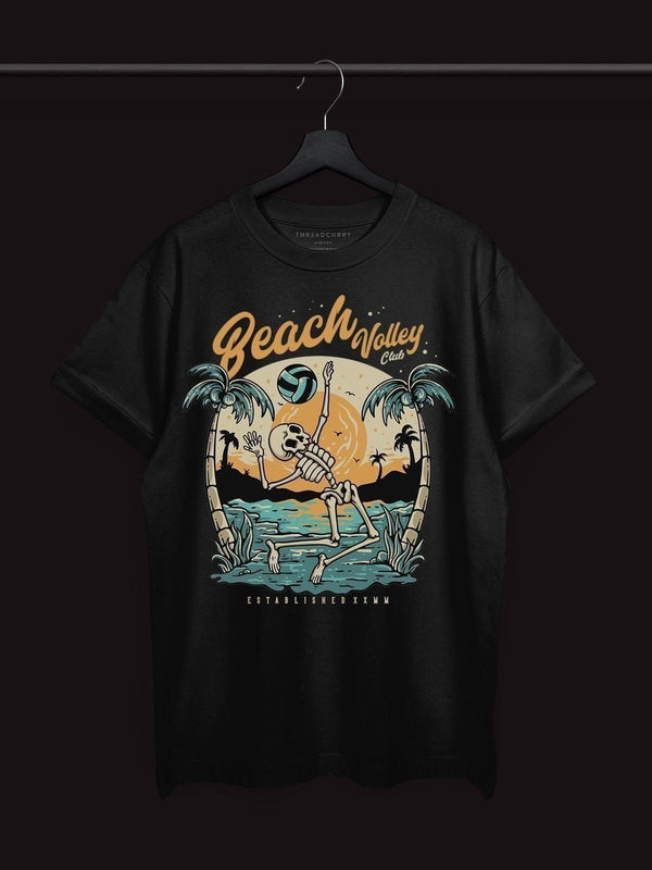 Beach Volley Tshirt - THREADCURRY