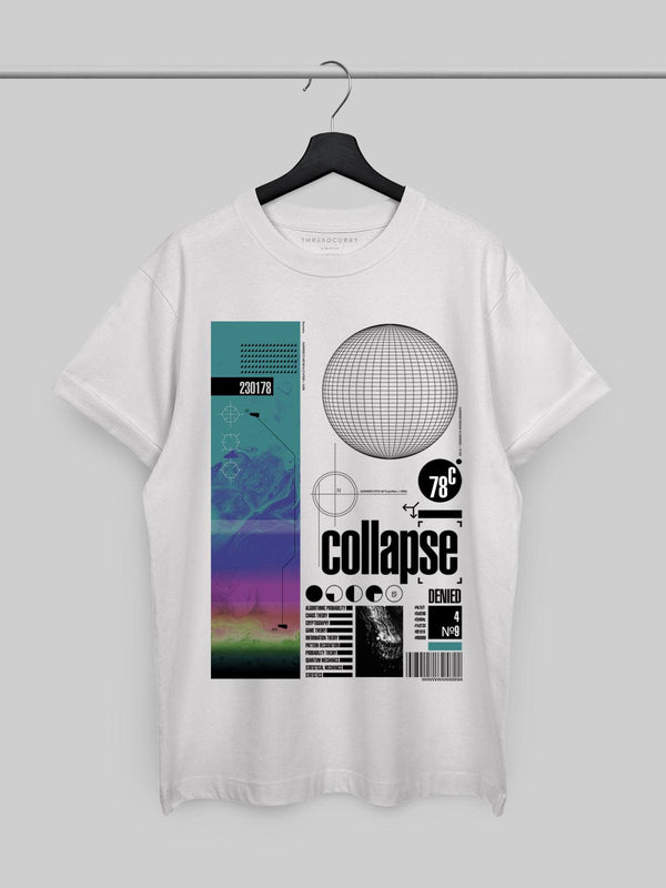 Collapse Tshirt - THREADCURRY