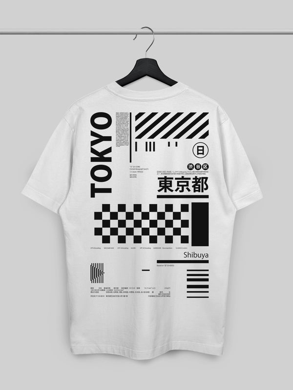 Tokyo Grid Tshirt