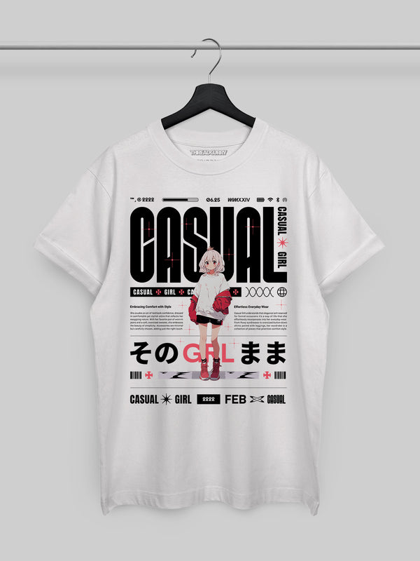 Casual Girl Tshirt