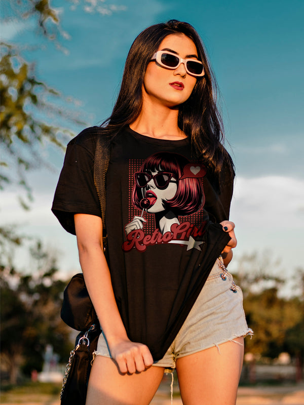 Retro Girl Tshirt