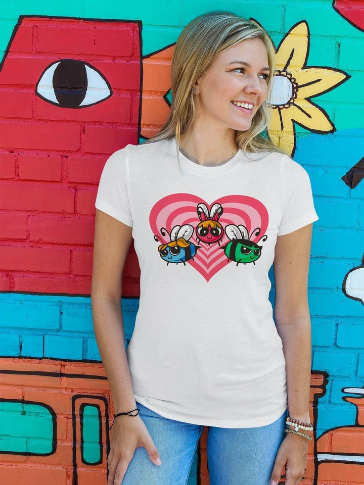 PowerPuff Bees Tshirt - THREADCURRY