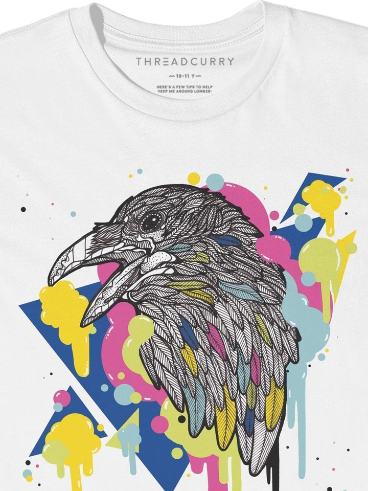 Fly in High Colors Tshirt - THREADCURRY