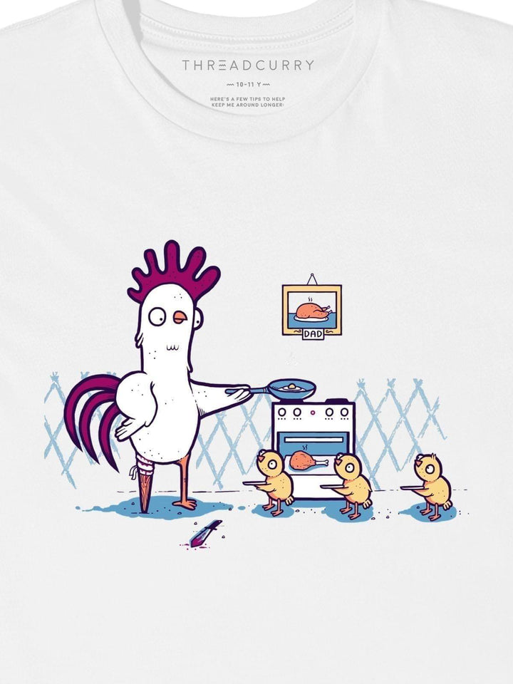 Chicken Irony Tshirt - THREADCURRY