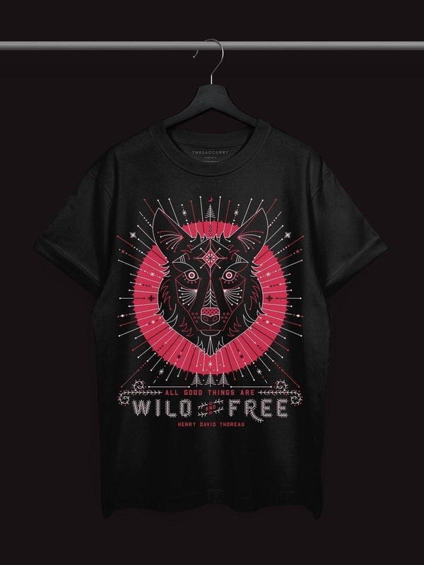 Wild and Free Tshirt - THREADCURRY