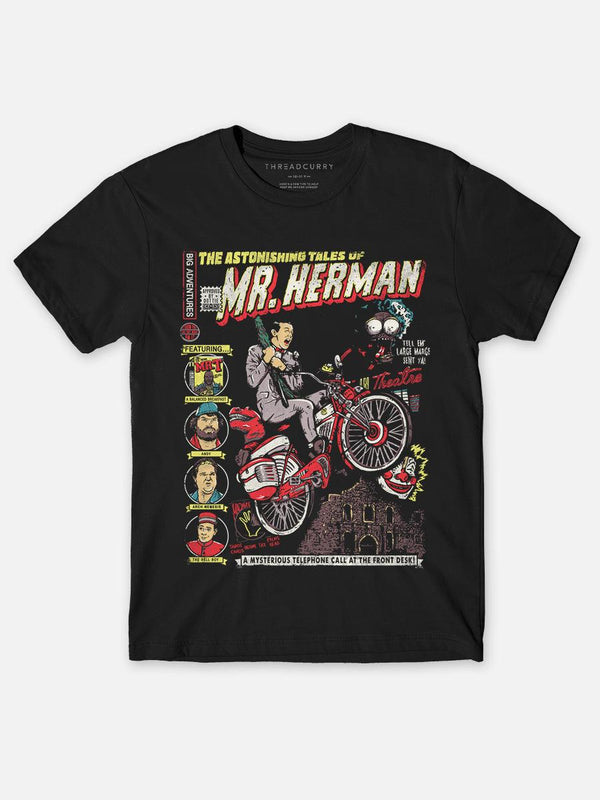 Astonishing Adventures Herman Tshirt - THREADCURRY