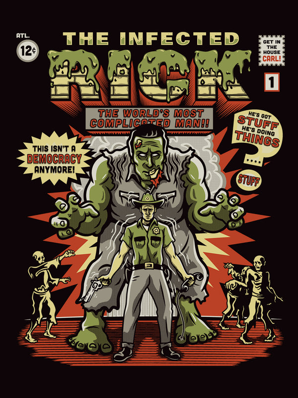 Infected Rick Tshirt
