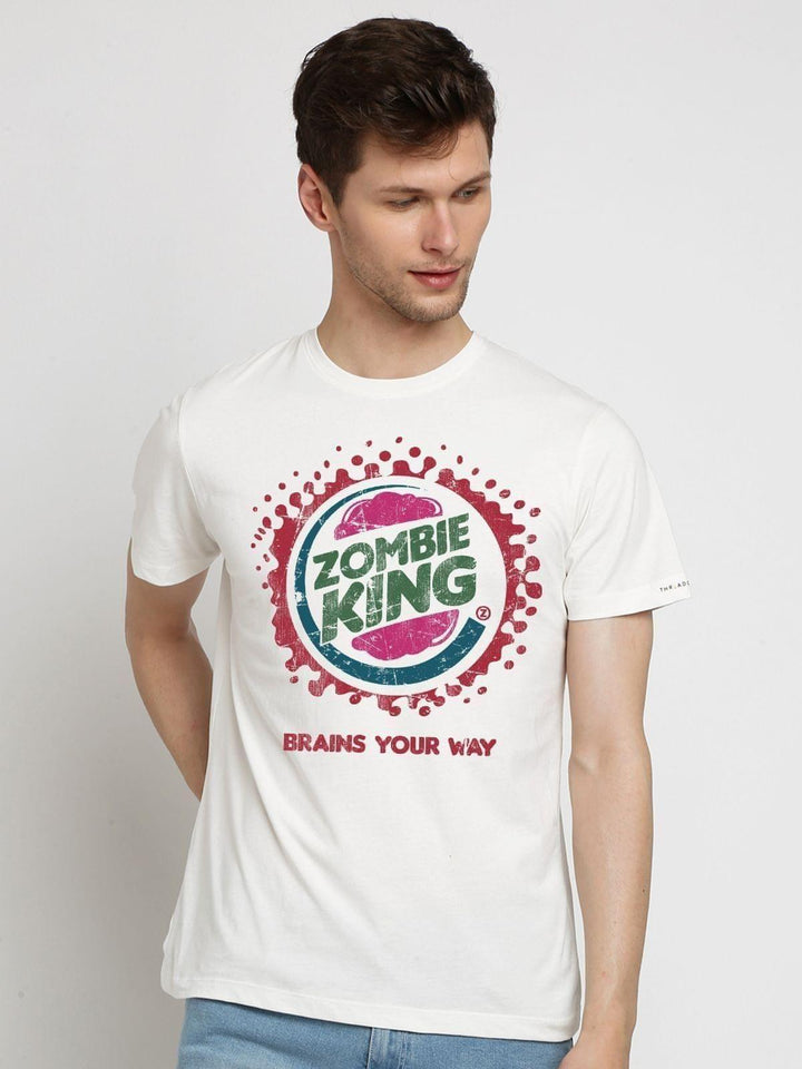 Zombie King Tshirt - THREADCURRY
