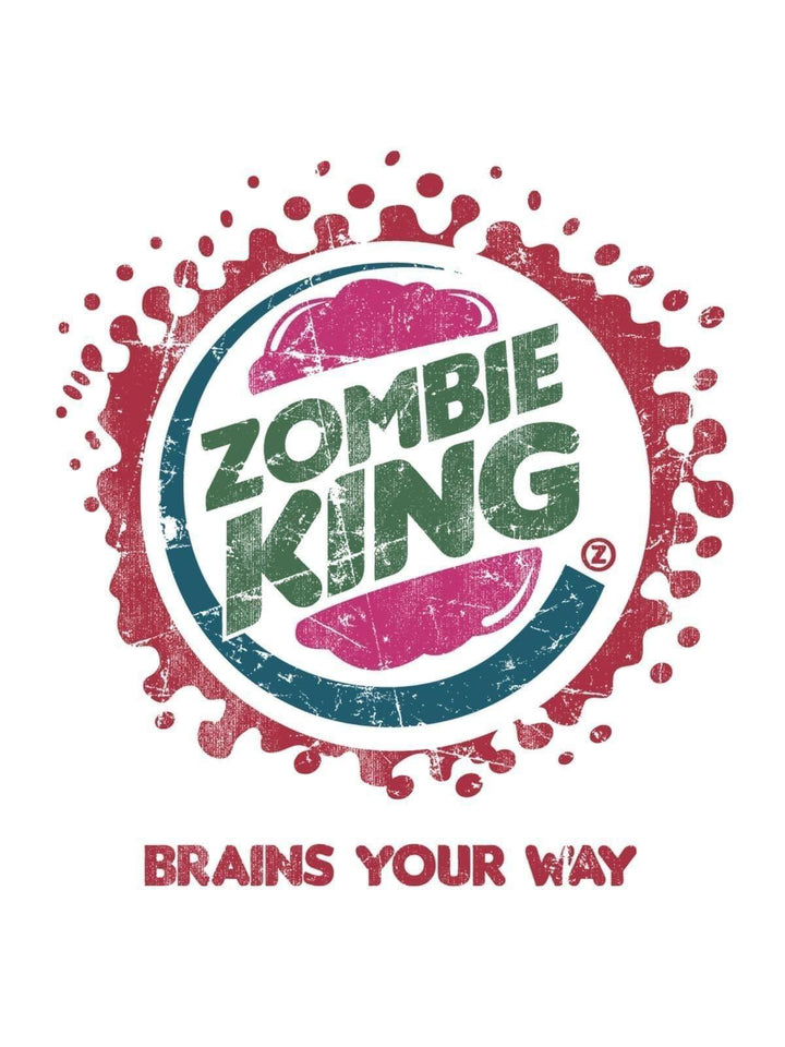 Zombie King Tshirt - THREADCURRY