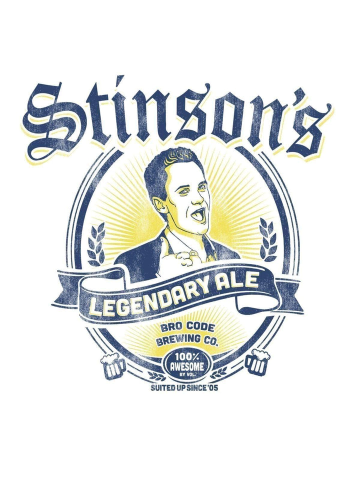 Stinsons Ale Tshirt - THREADCURRY