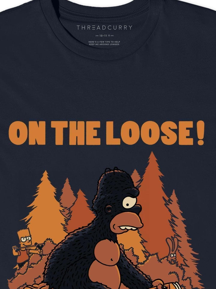 On the Loose Tshirt - THREADCURRY