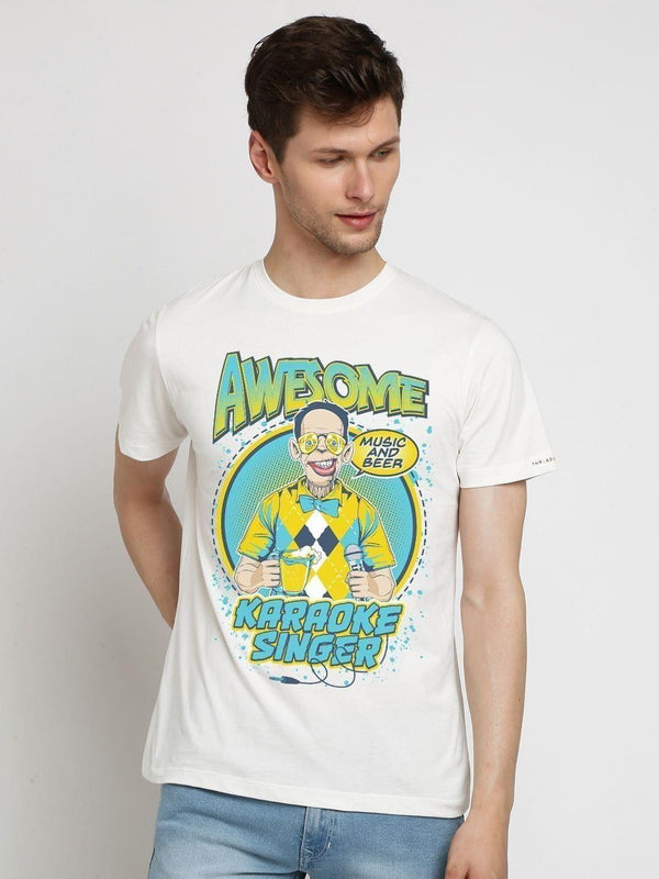 Awesome Karaoke Tshirt - THREADCURRY