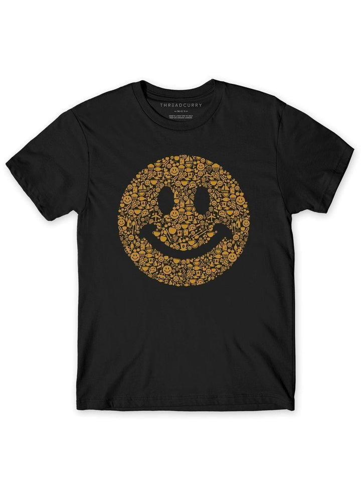 Smiley Tshirt - THREADCURRY