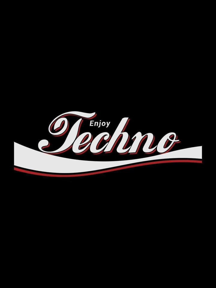 Enjoy Techno Tshirt - THREADCURRY