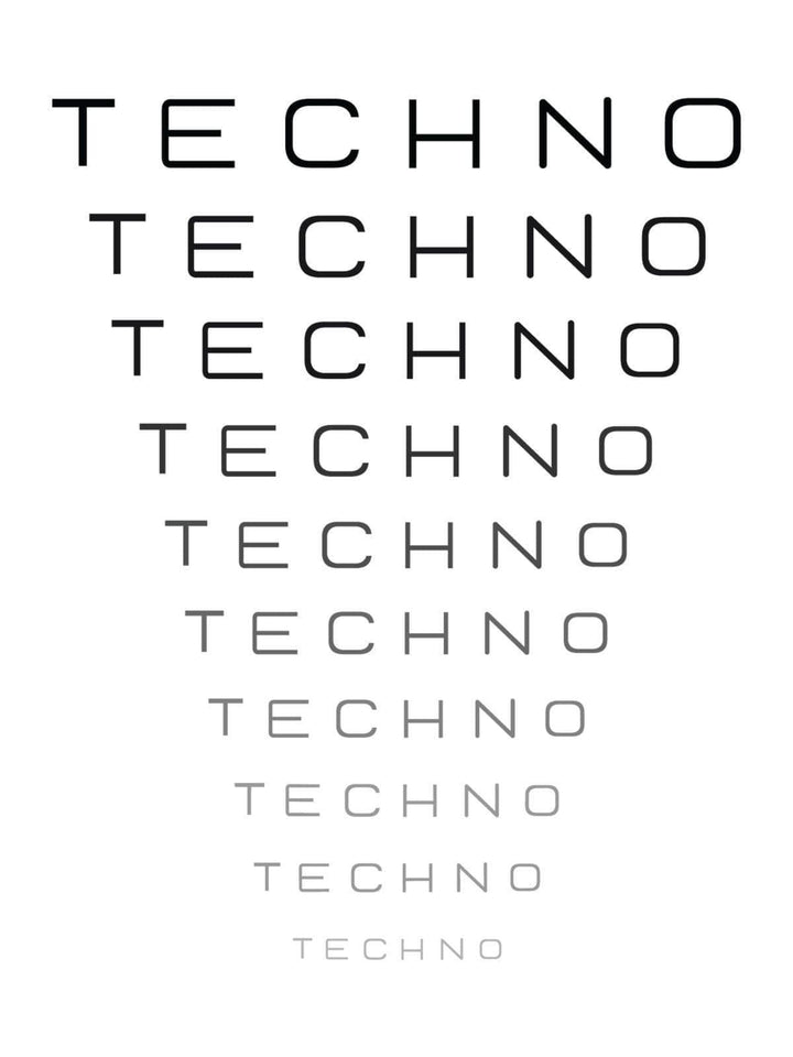 Techno Grid Tshirt - THREADCURRY