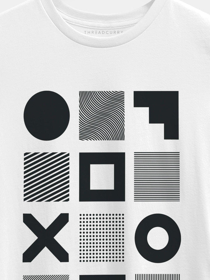 Geometrica Tshirt - THREADCURRY