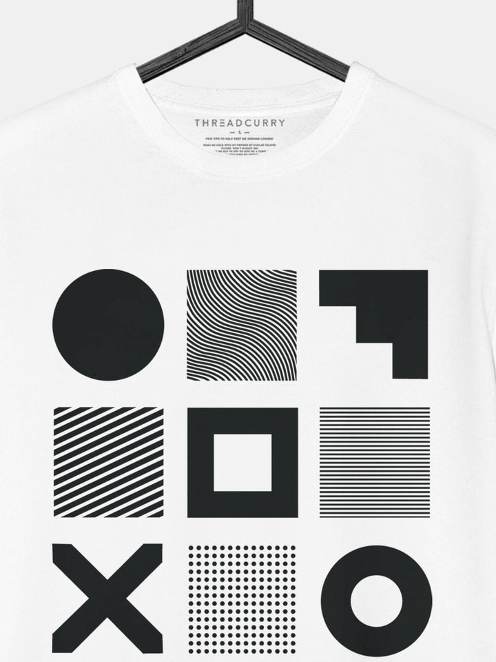 Geometrica Tshirt - THREADCURRY