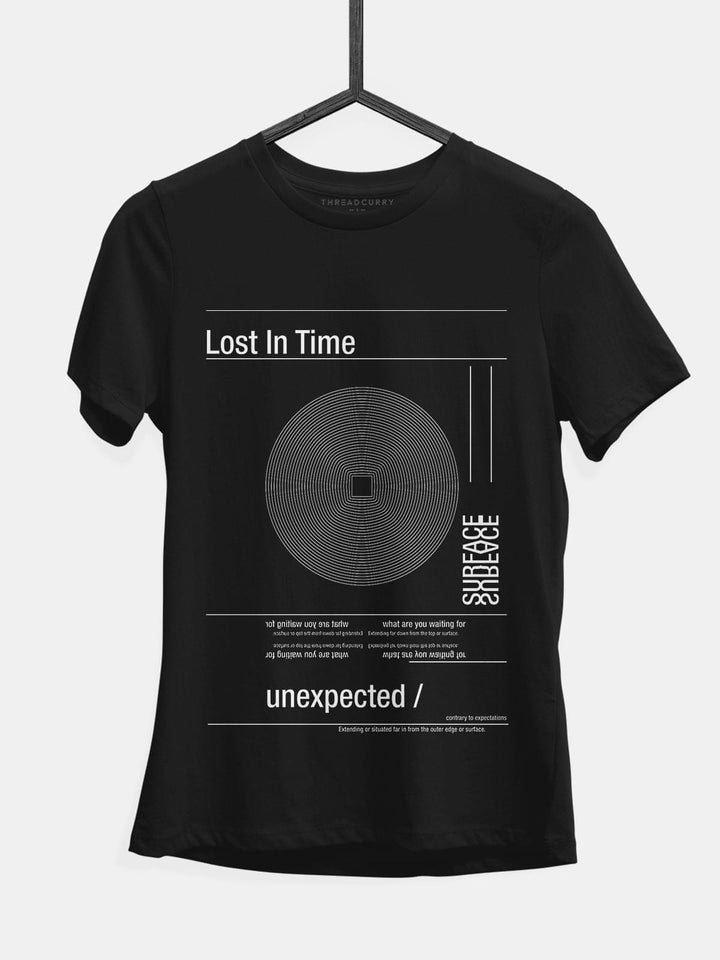 Lost In Time Tshirt - THREADCURRY