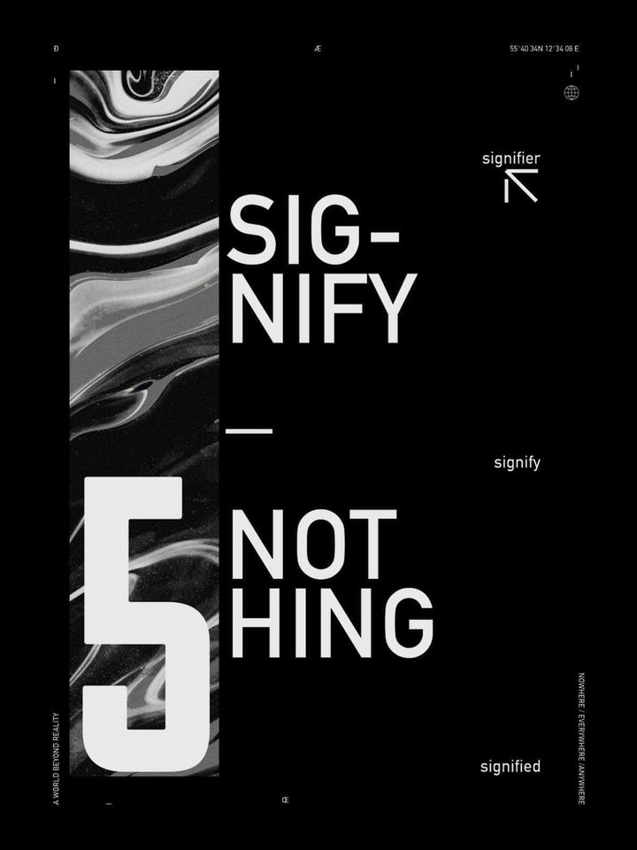 Signify Nothing Tshirt - THREADCURRY