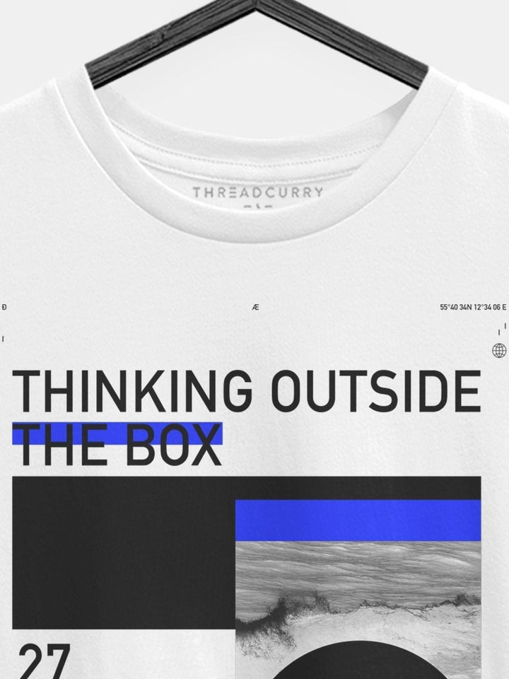 Thinking Outside The Box Tshirt - THREADCURRY