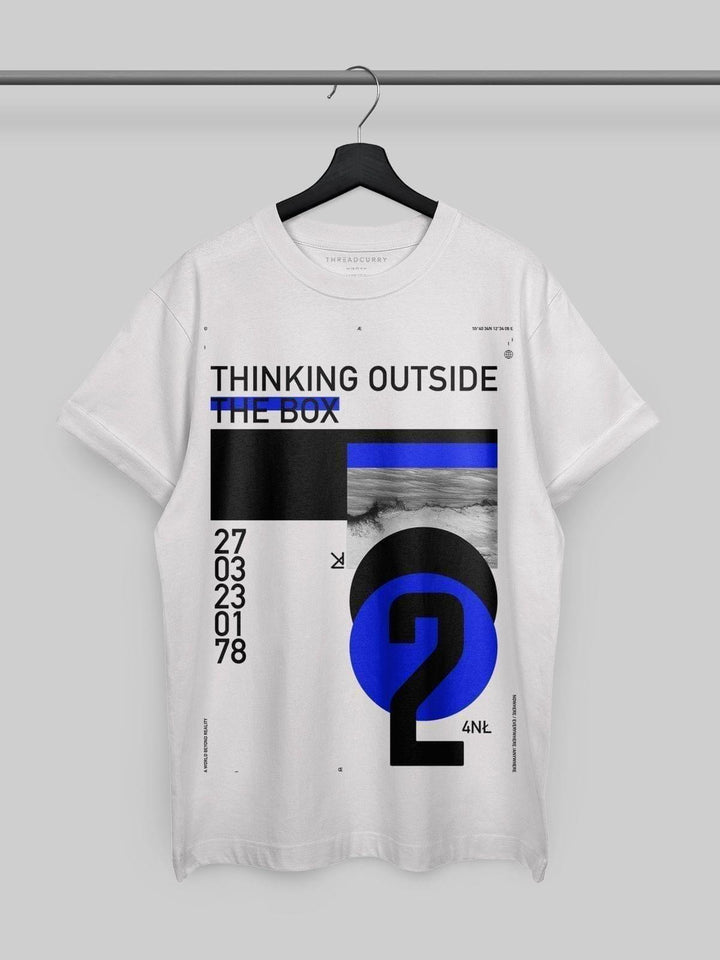 Thinking Outside The Box Tshirt - THREADCURRY