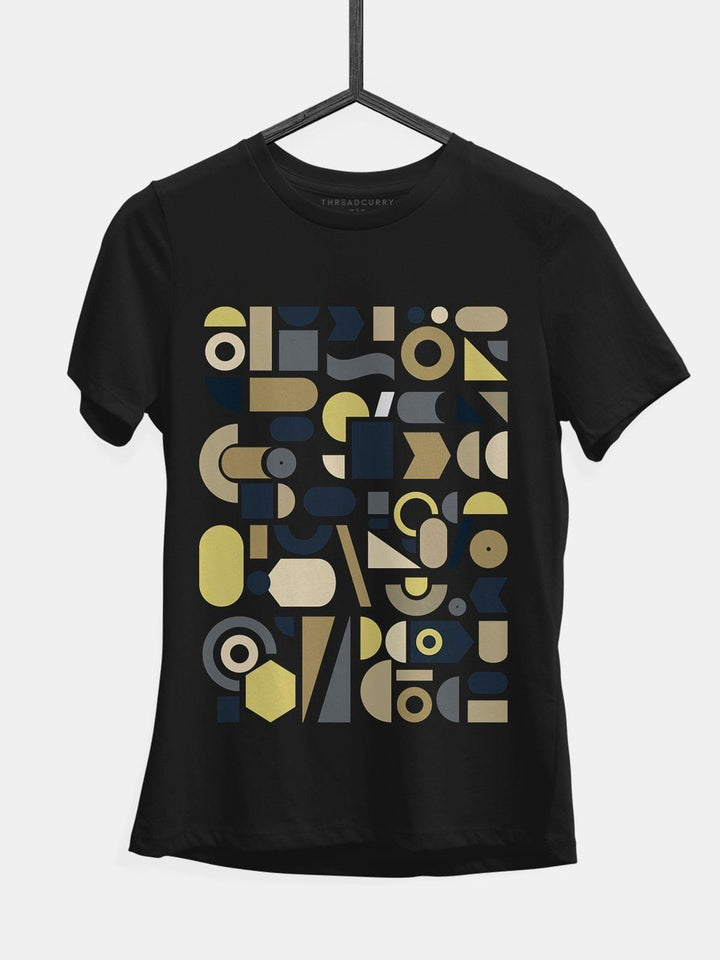 Abstract Geometry Tshirt - THREADCURRY