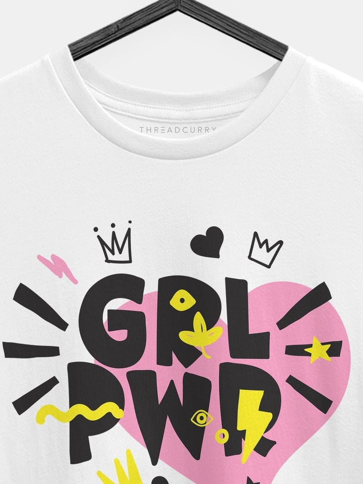 Girl Power Tshirt - THREADCURRY