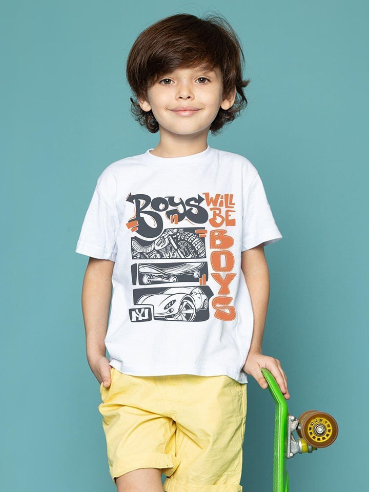 Boys will be Boys Tshirt - THREADCURRY