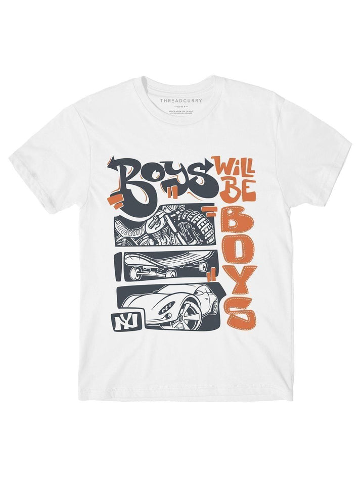 Boys will be Boys Tshirt - THREADCURRY