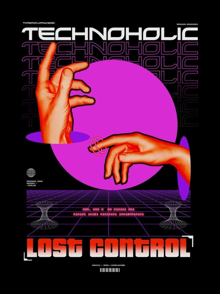 Lost Control Tshirt - THREADCURRY