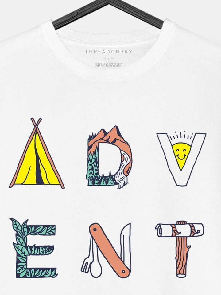 Only Adventure Tshirt - THREADCURRY