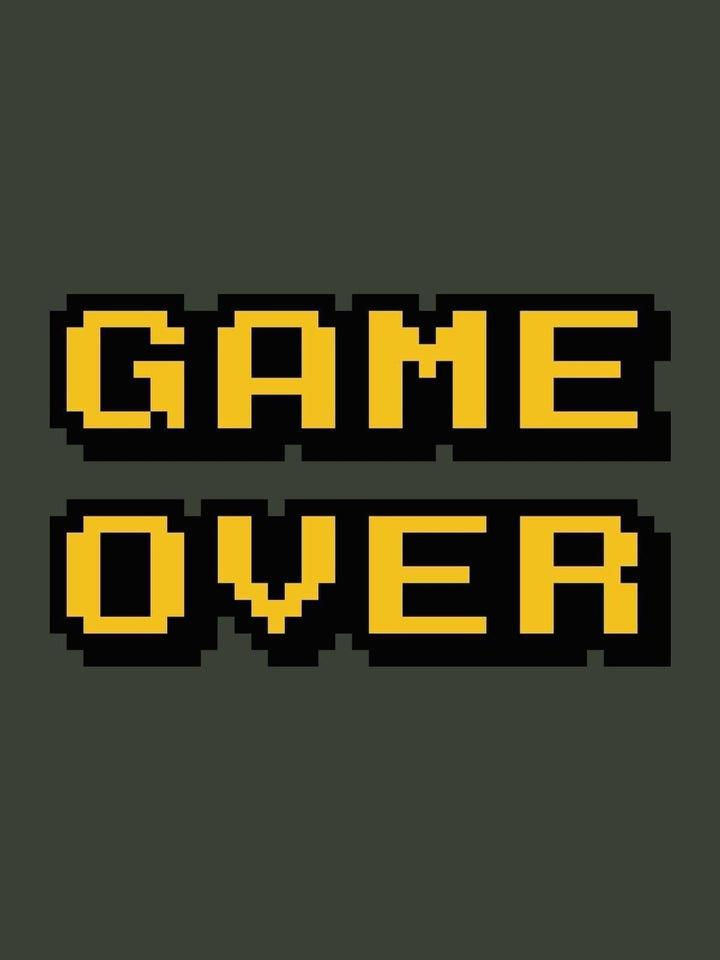 Game Over Tshirt - THREADCURRY